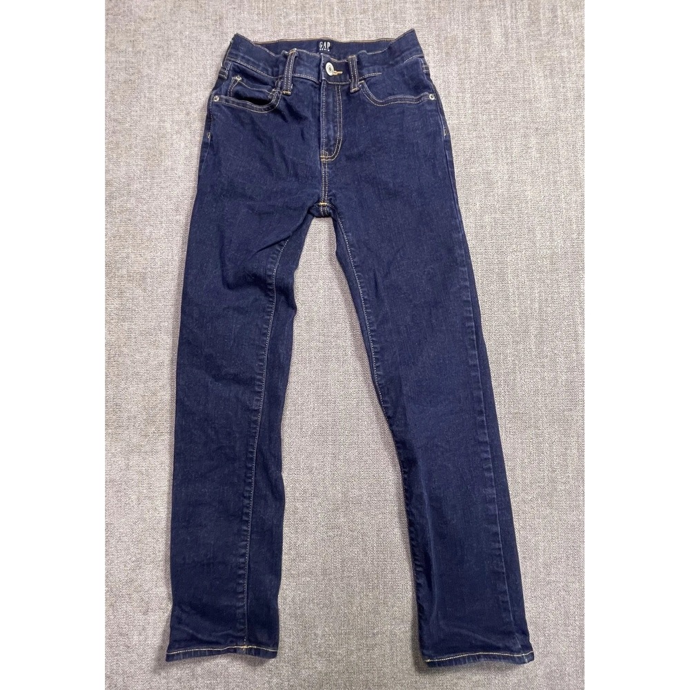 GAP Boys 12 Slim Original Skinny Leg Jeans Blue Dark Wash Denim Casual